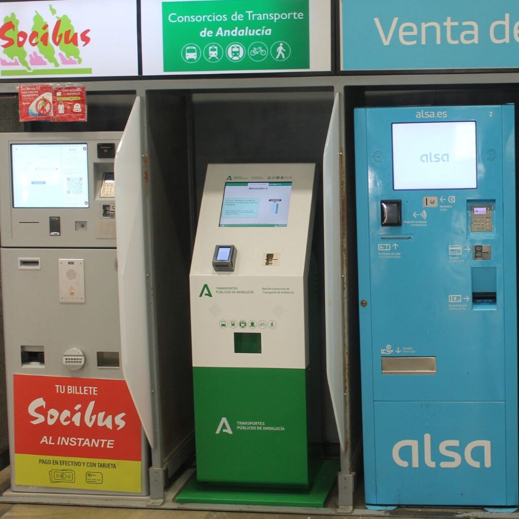 Máquinas Autoventa Billetes